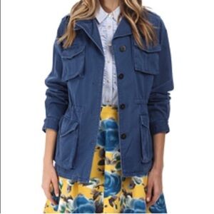 Marc by Marc Jacobs NWT Blue Utility Army Jacket Size Large